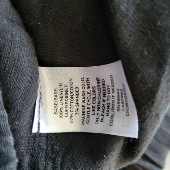 Levis 550 Mens Relaxed Stretch Classic Jeans Black Size 14M - Picture 4 of 6